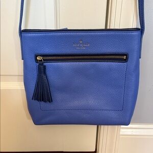 Kate Spade Periwinkle Crossbody Bag with Tassel